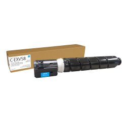 Toner remanufacturé Cyan Everyday™ de Xerox compatible avec Canon C-EXV58 (3764C002AA), Capacité standard