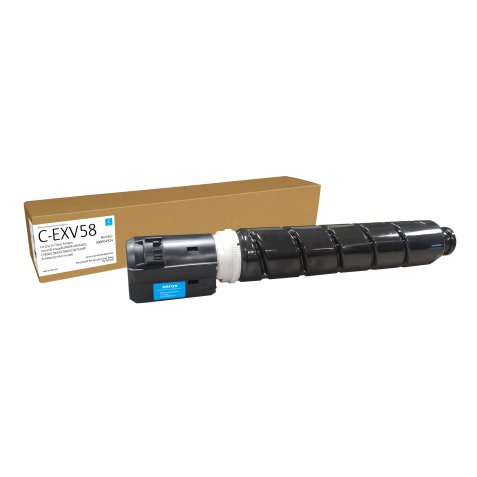 Remanufacturé Everyday Toner remanufacturé Cyan Everyday™ de Xerox compatible avec Canon C-EXV58 (3764C002AA), Capacité standard