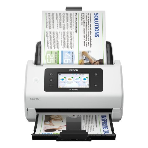 Epson WorkForce DS-800WN Alimentation papier de scanner 600 x 600 DPI A4 Blanc