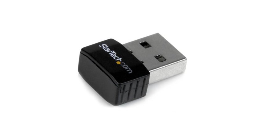 StarTech.com Mini Adaptador de Red Inalámbrico USB 2.0 a Wireless N de 300 Mbps - Wifi Externo 802.11n 2T2R