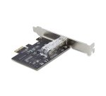StarTech.com Carte Réseau GbE SFP à 1 Port, PCIe 2.1 x1, Intel I210-IS, Carte Contrôleur 1GbE, 1000BASE Cuivre/Fibre Optique, Carte Réseau Gigabit Ethernet NIC, Backplanes de Serveur/PC - Compatible Windows/Linux