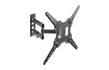 AISENS Soporte Eco Giratorio, Inclinable Para Monitor/TV 30kg (3 Pivotes) De 23-55, Negro