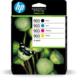 Hp - Cartuccia ink originale - 903 - C/M/Y/K - 6ZC73AE - 1.245 pag