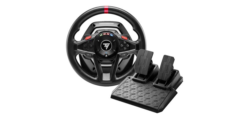 Thrustmaster T128 SimTask Farming Pack Nero USB Volante + pedali + cambio Analogico/Digitale PC, PlayStation 4, PlayStation 5