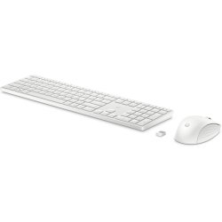 HP STORE 3PL clavier Souris incluse Universel RF sans fil Blanc