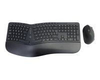 Conceptronic ORAZIO ERGO Wireless Ergonomic Keyboard & Mouse Kit, Italian layout