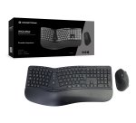 Conceptronic ORAZIO ERGO Wireless Ergonomic Keyboard & Mouse Kit, Italian layout