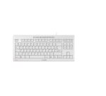 CHERRY STREAM KEYBOARD TKL clavier Universel USB AZERTY Français Blanc