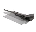 StarTech.com Support Clavier Coulissant sous Bureau - Tablette Clavier et Souris Ajustable en Hauteur - Mouvement Complet - 25 x 66cm - Porte Clavier avec Tapis Repose-Poignets Souris