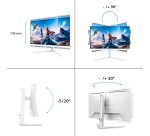 Philips Evnia 5000 computer monitor 68.6 cm (27") 3840 x 2160 pixels 4K Ultra HD LCD White