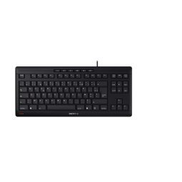 CHERRY STREAM KEYBOARD TKL clavier Universel USB AZERTY Français Noir