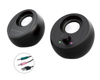 Conceptronic BJORN01B altoparlante 2-vie Nero Con cavo e senza cavo 10 W