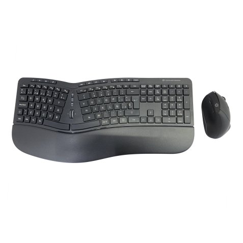 Conceptronic ORAZIO02ES teclado Ratón incluido Oficina RF inalámbrico QWERTY Español Negro