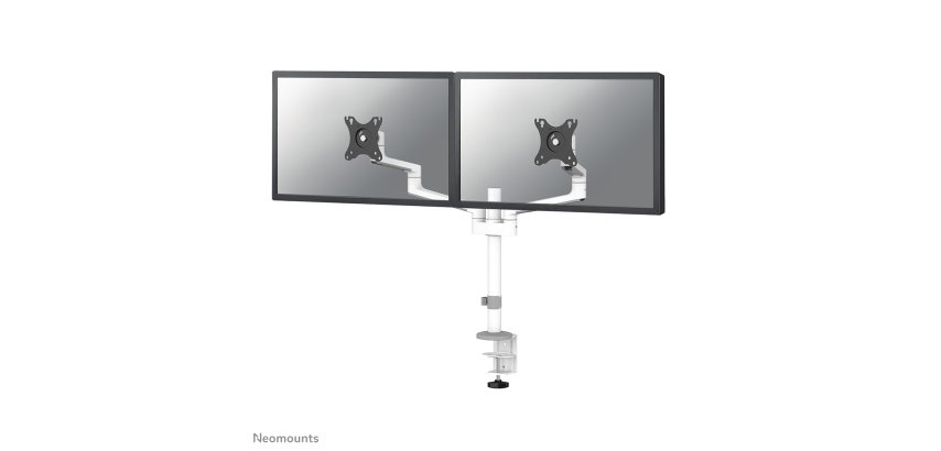 Neomounts DS60-425WH2 Brazo de monitor 17-27" - ahorro de espacio