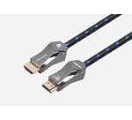 Deep Gaming DG-CAB-HDMI-21 cable HDMI 2 m HDMI tipo A (Estándar) Negro, Gris