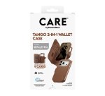 PanzerGlass CARE™ by ® Tango 2-in-1 Wallet Case Brown w. MagSafe iPhone 2026 Pro | 17 Pro protective case for mobile phones Transparent Cover