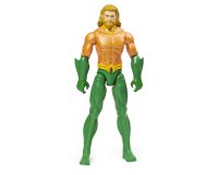 DC Comics | AQUAMAN | Personaggio AQUAMAN 30 cm | Personaggio in scala 30 cm con decorazioni originali, mantello e 11 punti di articolazione - Giocattoli per bambini e bambine dai 3 anni