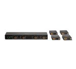 Lindy 38328 extensor audio/video Transmisor y receptor de señales AV Negro