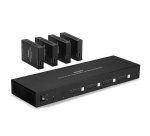 Lindy 38328 extensor audio/video Transmisor y receptor de señales AV Negro
