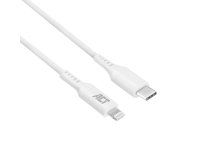 ACT AC3014 câble Lightning 1 m Blanc