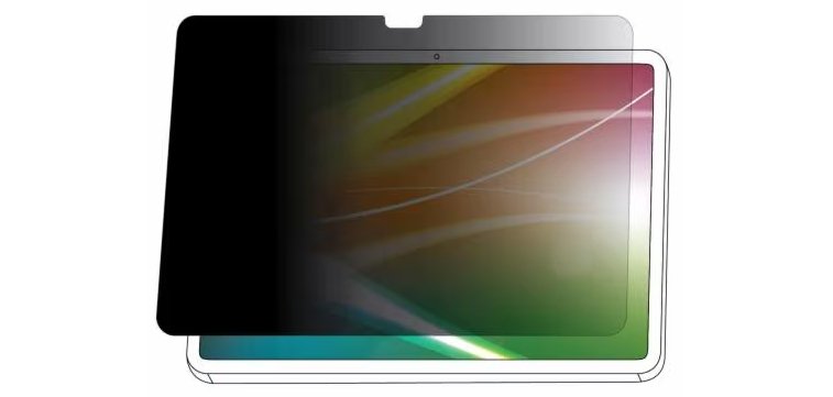 3M BPTAP005 filtre anti-reflets pour écran et filtre de confidentialité 33 cm (13") Tablette Filtre de confidentialité sans bords pour ordinateur