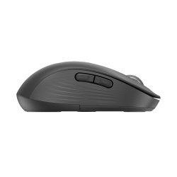 Logitech Signature M650 L LEFT - mouse - large size - Bluetooth, 2.4 GHz - graphite