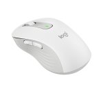 Souris Logitech Sans Fil Grande Taille Signature M650 L Silencieuse, Bluetooth- Blanc