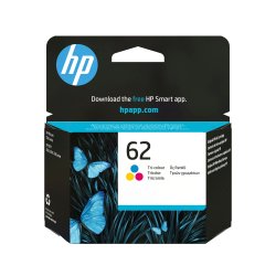 HP 62 cartouche d'encre trois couleurs authentique