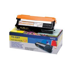 Brother TN-328Y - Cartouche de toner originale – Jaune