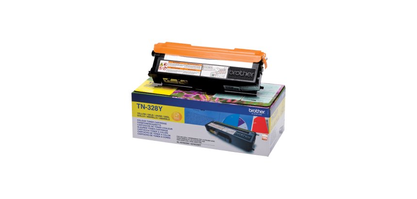 Brother TN-328Y - Cartouche de toner originale – Jaune