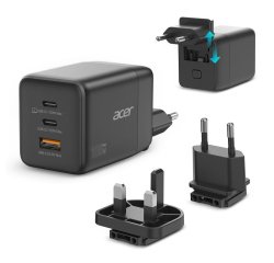 Acer HP.DSCAB.019 Caricabatterie per dispositivi mobili Universale Nero AC Ricarica rapida Interno