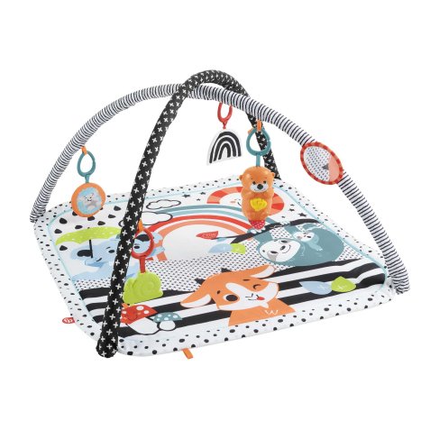 Fisher-Price 3-in-1 Music, Glow and Grow Gym Play Mat