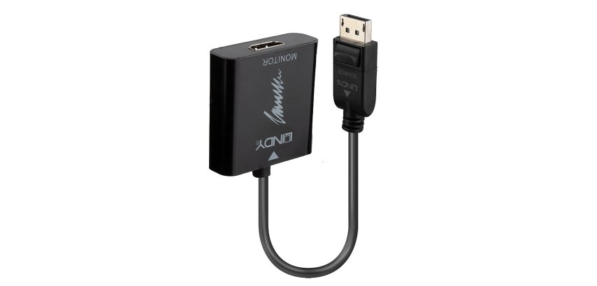 Lindy Convertisseur actif DisplayPort 1.2 vers HDMI 4K 60Hz