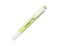 Surligneur stabilo swing cool pastel edition format stylo   pointe biseautee trace 1/4mm  clip coloris zeste de citron