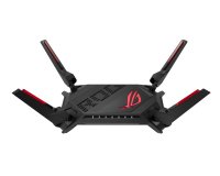 ASUS GT-AX6000 AiMesh wireless router Gigabit Ethernet Dual-band (2.4 GHz / 5 GHz) Black