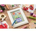 Crayon multi-talents woody 3 en 1, rond, cyan