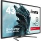 iiyama G-MASTER G4380UHSU-B1 écran plat de PC 108 cm (42.5") 3840 x 2160 pixels 4K Ultra HD LED Noir