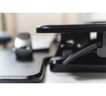 BakkerElkhuizen Adjustable Sit-Stand Desk Riser 2 Black