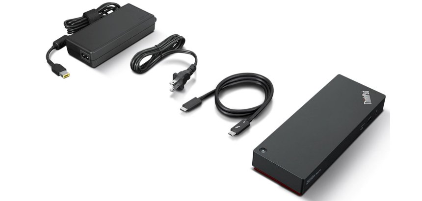 Lenovo ThinkPad Universal Thunderbolt 4 Smart Dock Alámbrico Negro