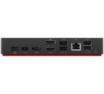 Lenovo ThinkPad Universal Thunderbolt 4 Smart Dock Alámbrico Negro
