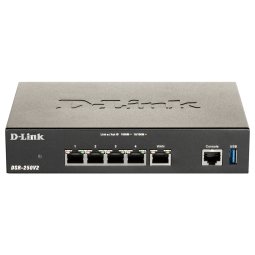 D-Link DSR-250V2 routeur sans fil Gigabit Ethernet Noir