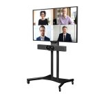 Yealink VCS-TVMount2 Montaggio a muro Nero