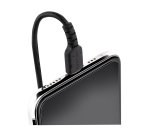 Câble USB type A vers Lightning USB noir 1 m