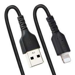 StarTech.com Câble USB vers Lightning noir 0,5 m