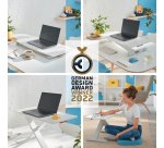 Réhausseur ade bureau Ergo Cosy, gris clair
