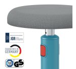 Cosy Tabouret ergonomique assis/debout, bleu, 65180061