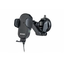 Cargador inalámbrico y soporte de smartphones para coche Verbatim FWC-01