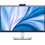 DELL C Series C2423H 60.5 cm (23.8") 1920 x 1080 pixels Full HD LCD Black, Silver