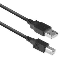 ACT USB 2.0 aansluitkabel A male - B male, 1,8 meter