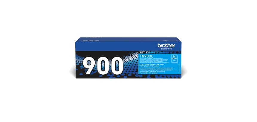 Brother TN-900C - Cartouche de toner originale – Cyan